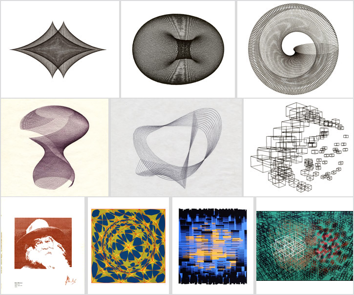 Early computer graphics Calcomp plotter