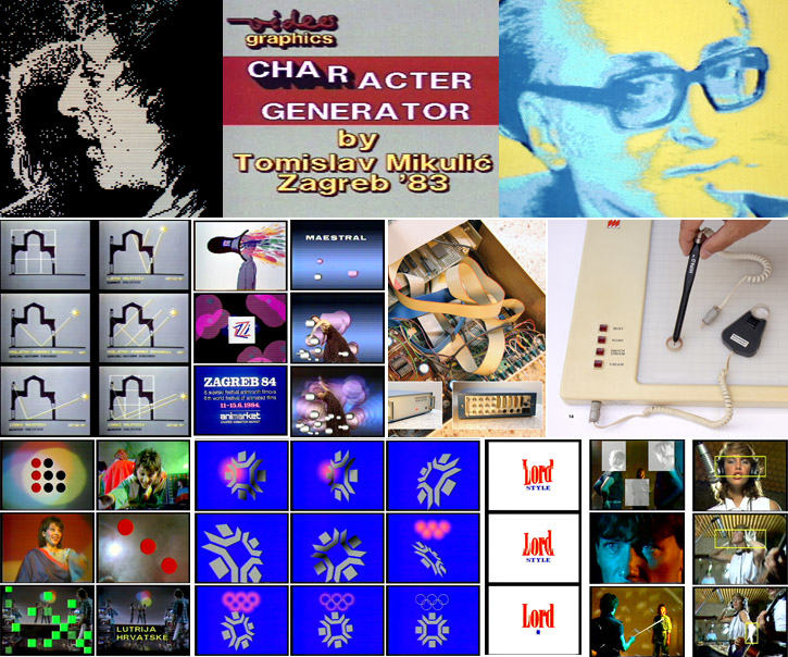 Vintage animation with home computer DAI