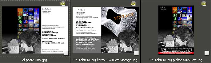 2016 Poster and card